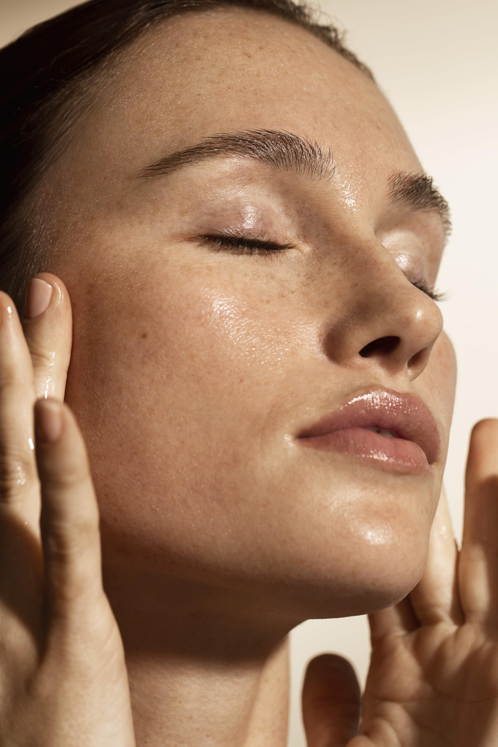 Natural essential oil ingredients for body and mind relaxation close up packaging