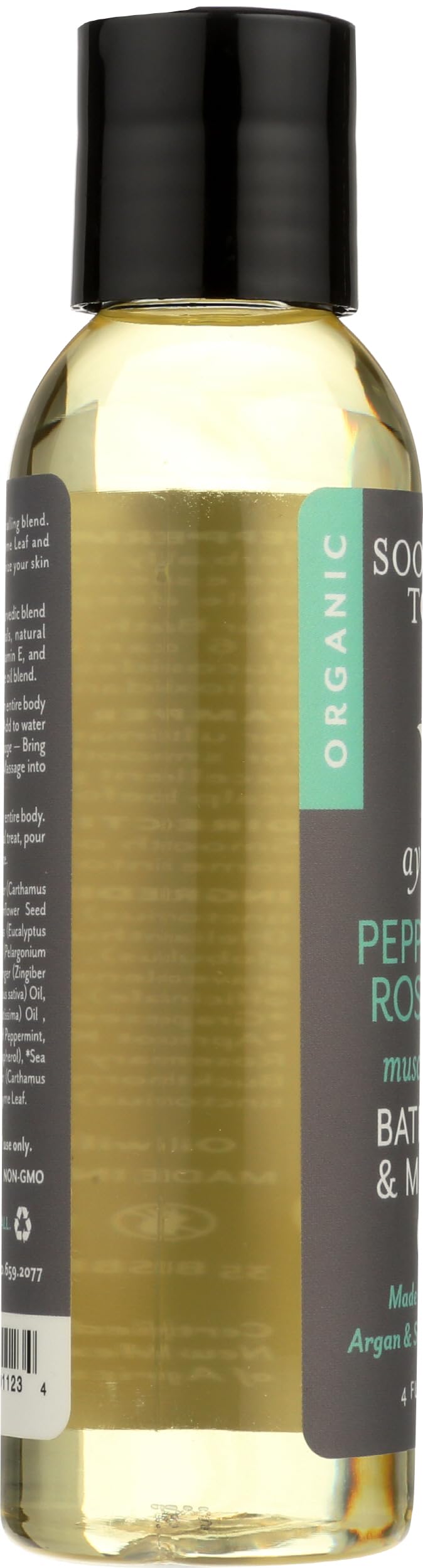 Vegan chemical free body oil with rosemary and sea buckthorn infusions