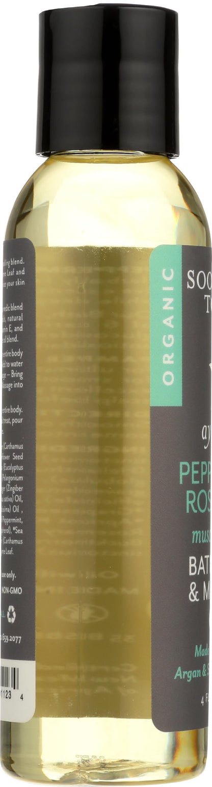 Vegan chemical free body oil with rosemary and sea buckthorn infusions