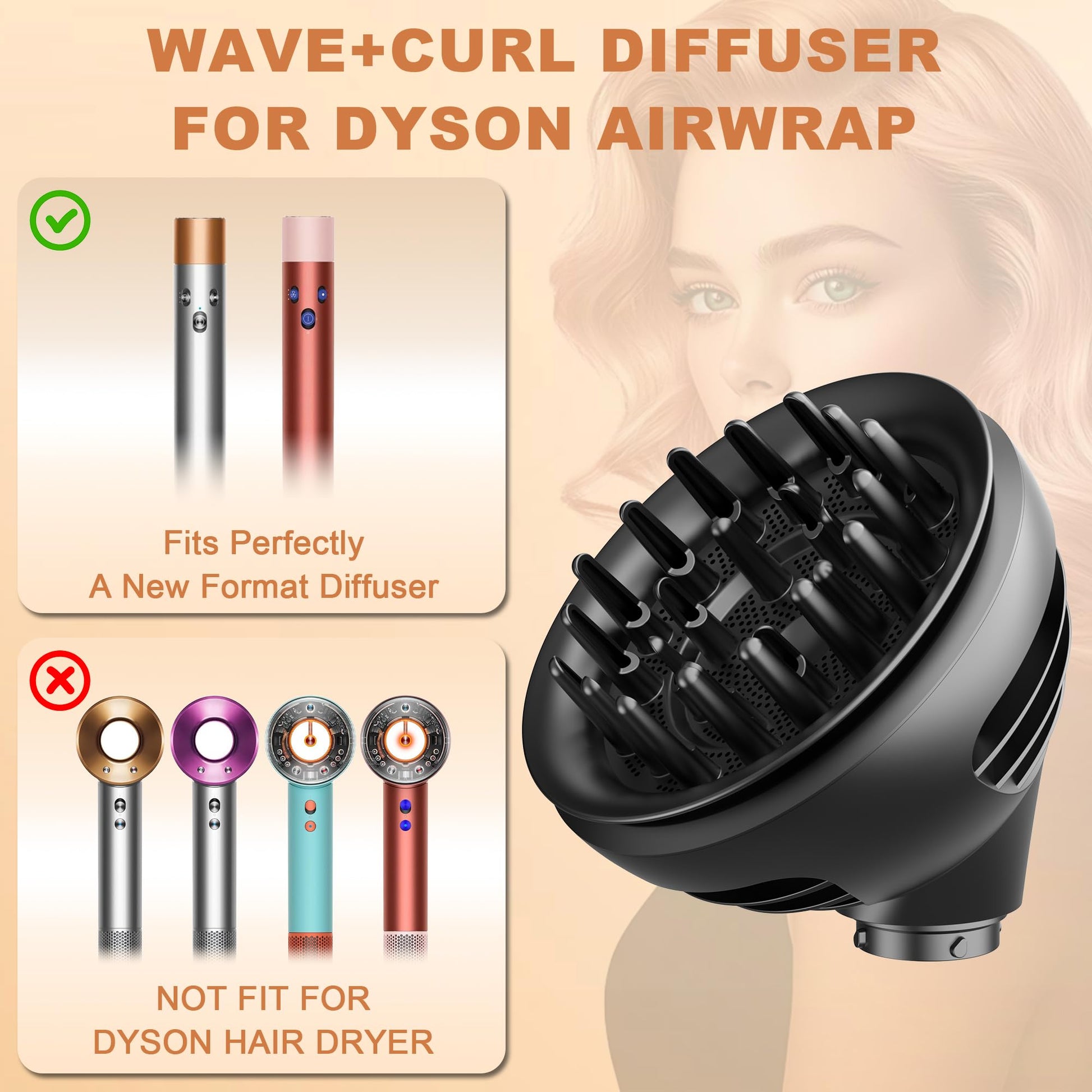 Premium global imported hair styling accessory for defined natural curls