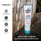 The Grandpa Soap Company Cottonseed Cleansing Shower Oil lifestyle image