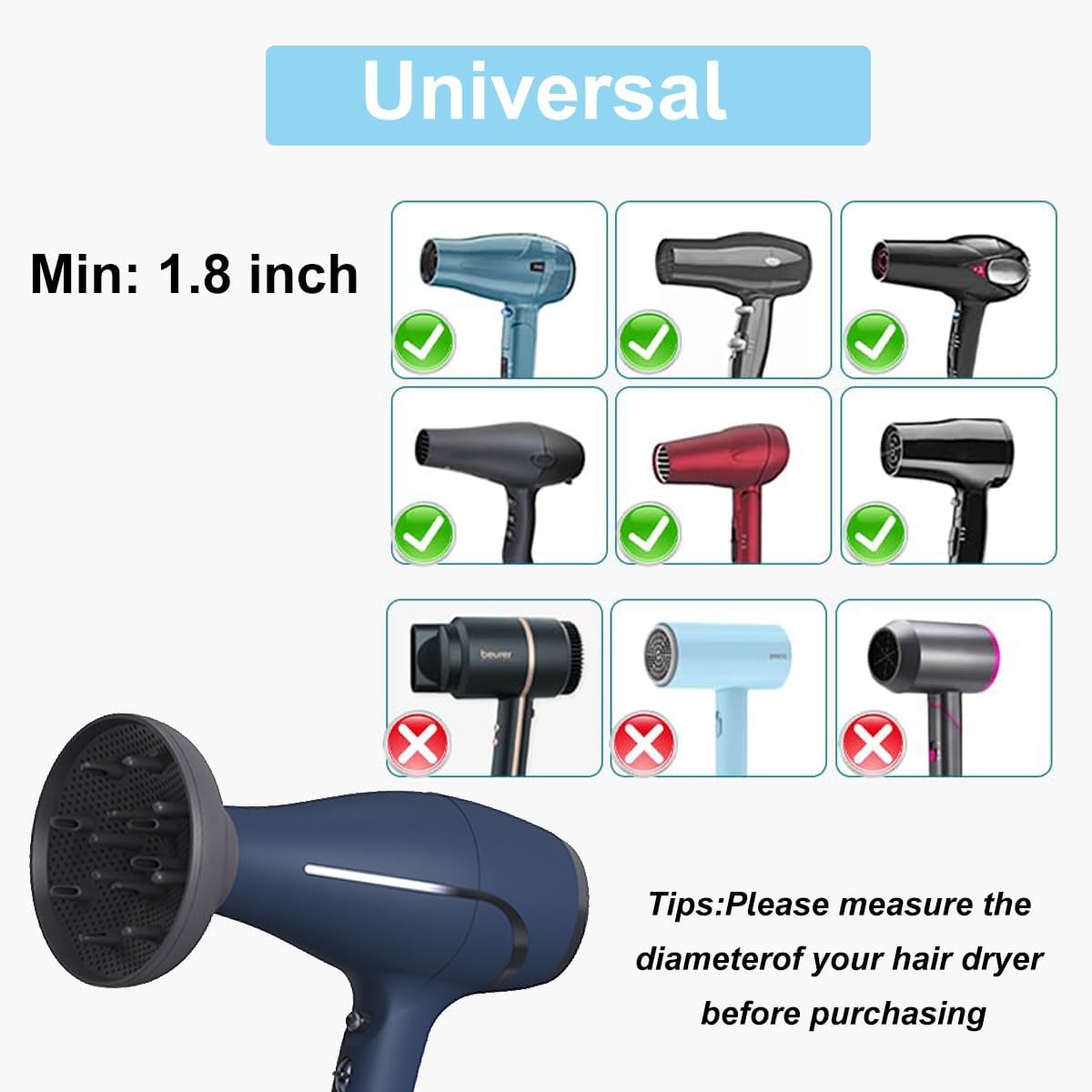 SKERTS styling tool accessory package displaying the lightweight ergonomic construction.