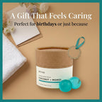 Recyclable kraft container for Avivni bath oil beads