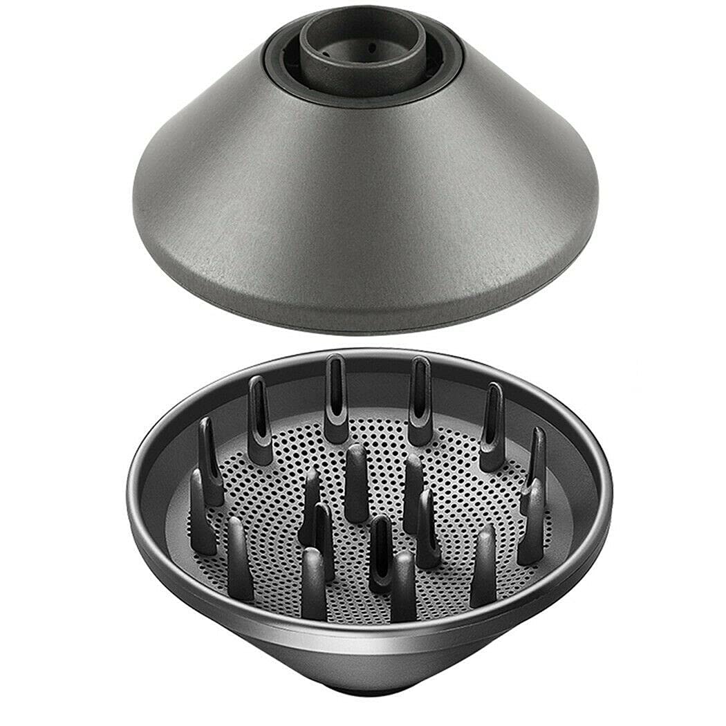 Side view of the grey replacement styling nozzle for volume enhancement