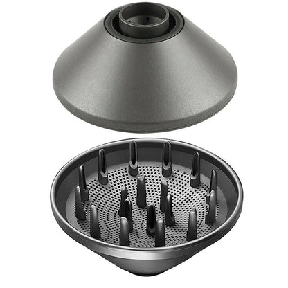 Side view of the grey replacement styling nozzle for volume enhancement