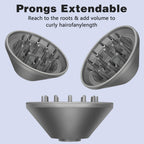 Premium salon style diffuser attachment showing extended inner prongs