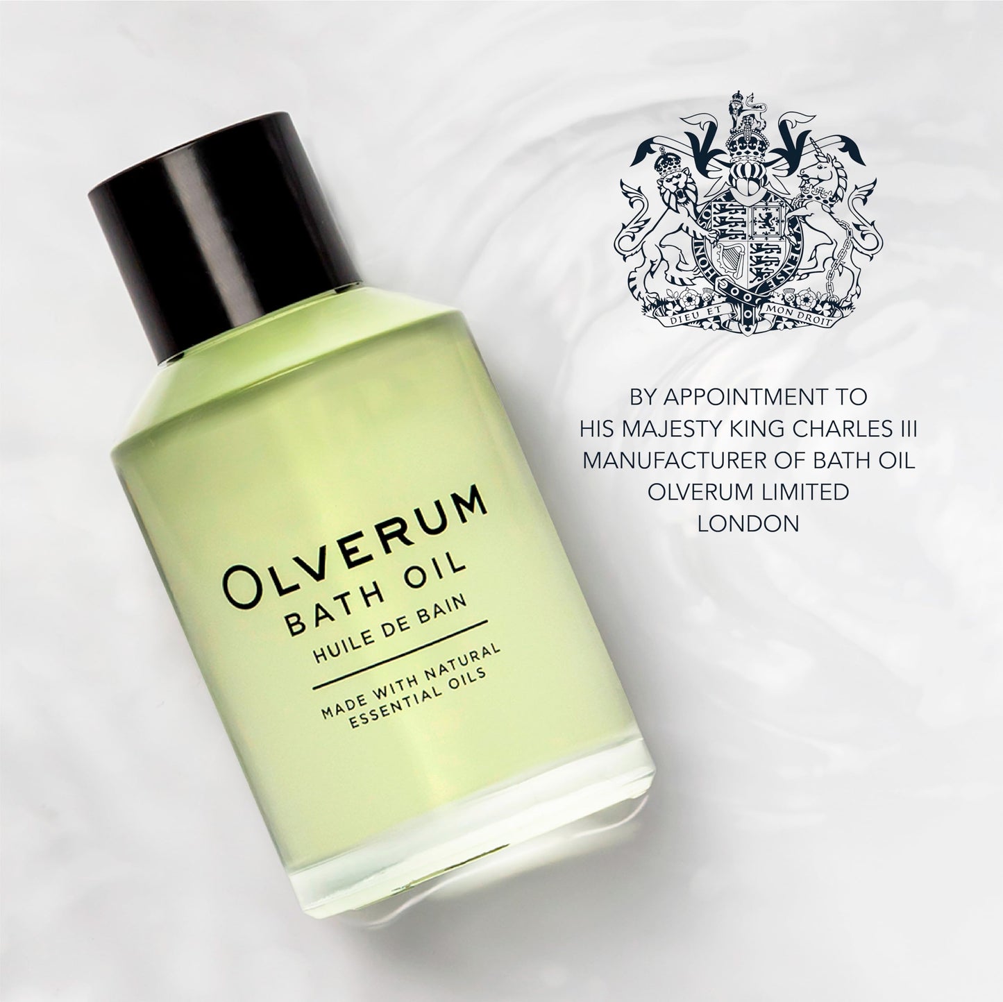 Olverum therapeutic muscle soothing soak side profile