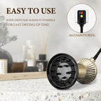 Bautia beauty styling tool packaging and instructions for frizz free curls