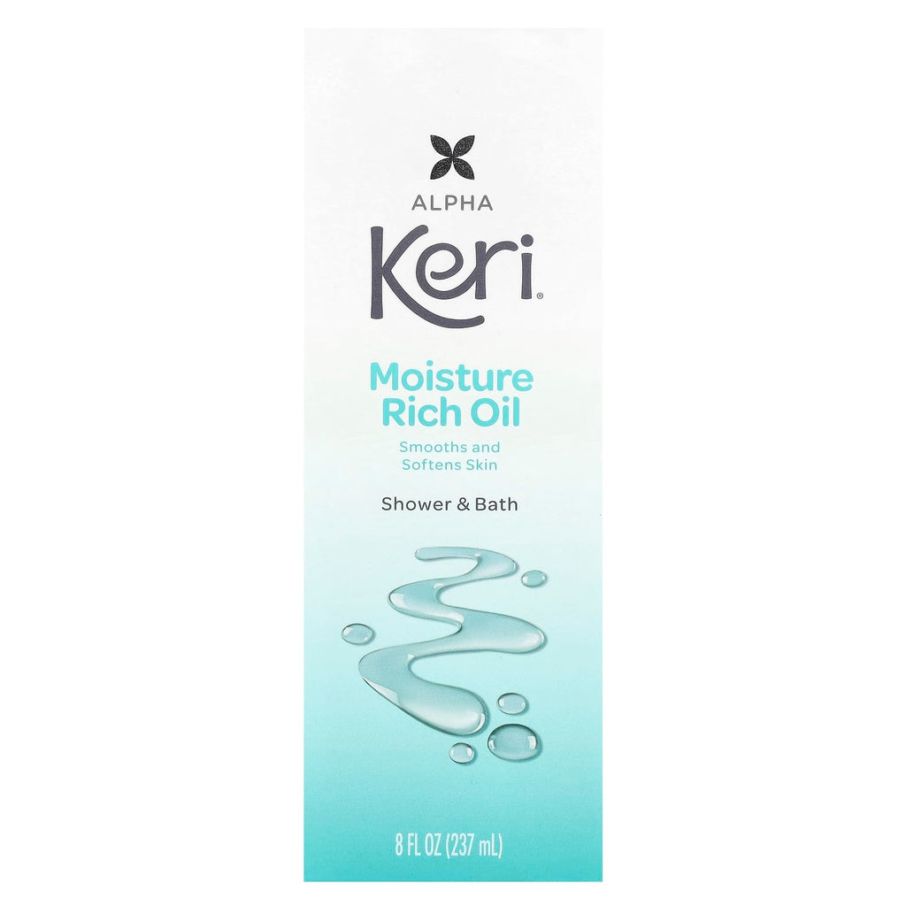 Keri Moisture Rich Shower Bath Oil back label details