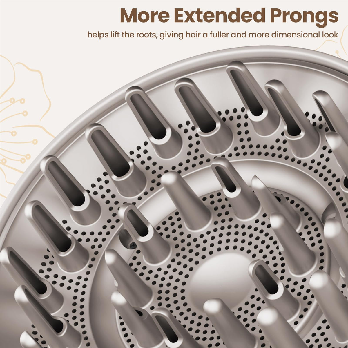 Professional grade hair dryer attachment for frizz free salon results at home