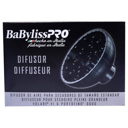 Authentic BaBylissPRO hair dryer attachment for curly hair volume enhancement
