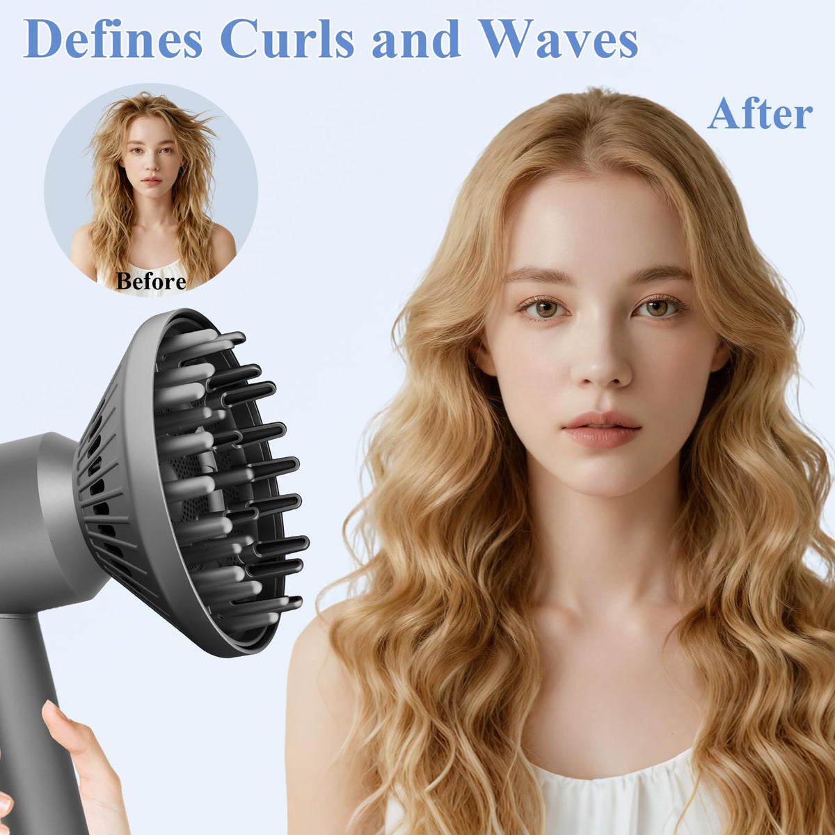 Fabmira upgraded magnetic diffuser attachment showcasing the premium durable build quality.