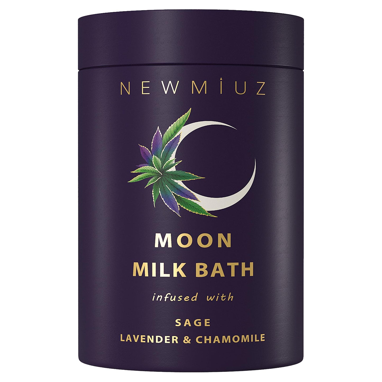 New Miuz Moon Milk Bath gift set packaging