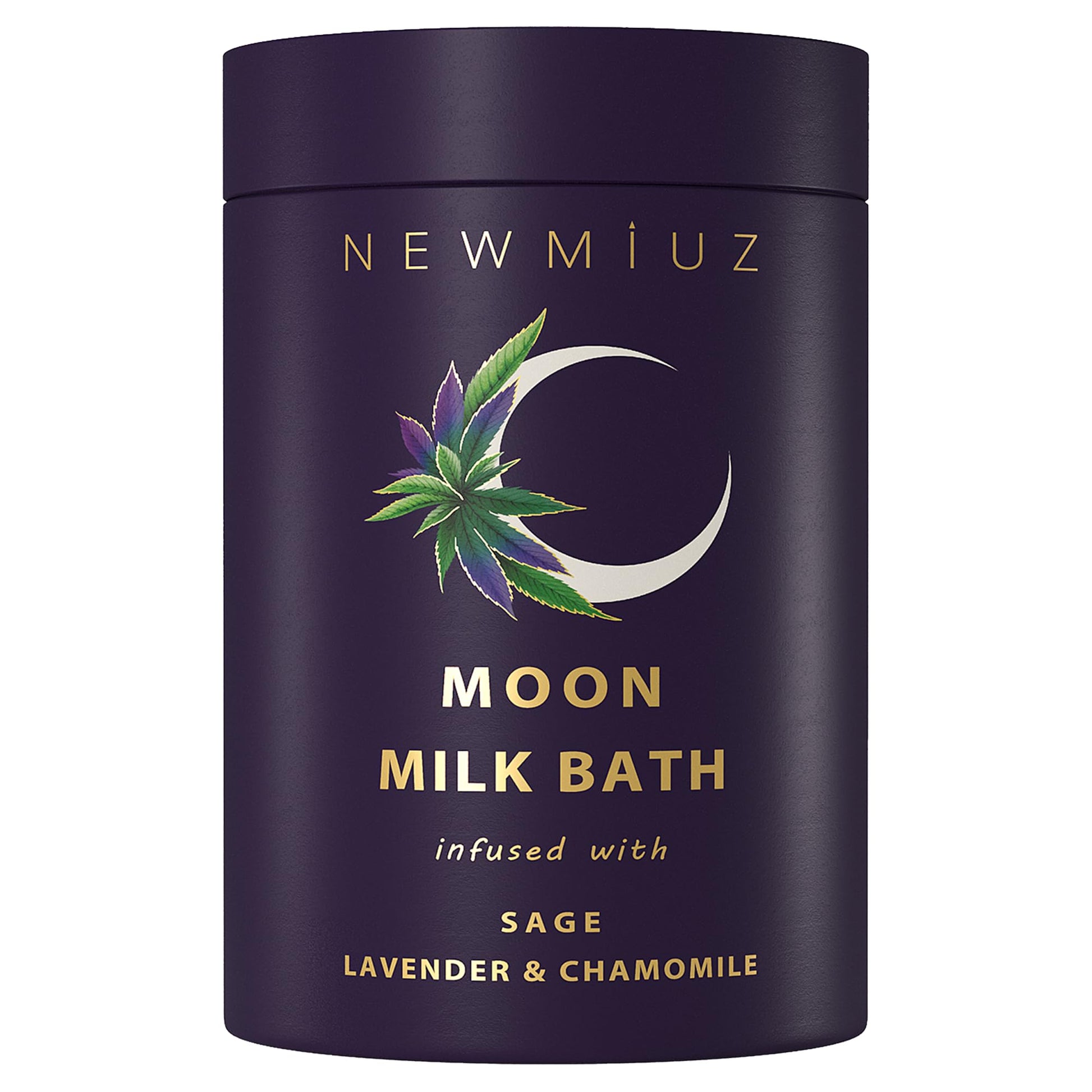 New Miuz Moon Milk Bath gift set packaging