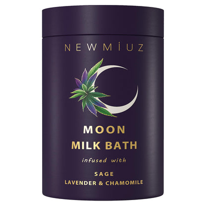 New Miuz Moon Milk Bath gift set packaging
