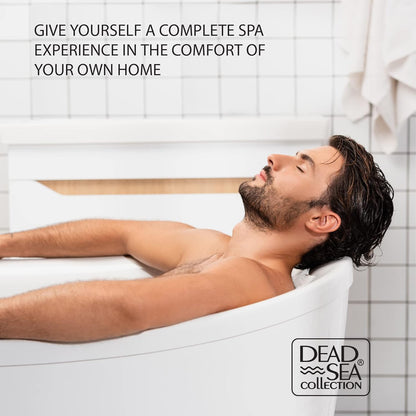 Texture of natural mineral bath salts for muscle relief
