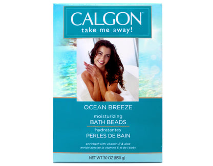 Calgon Ultra Moisturizing Bath Beads infused with vitamin E and aloe
