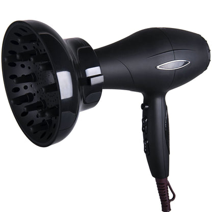 The extra large six inch bowl of the Hairizone universal styling tool highlighting the 3D massage prongs