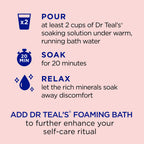 Dr Teal's Epsom salt crystals texture and appearance