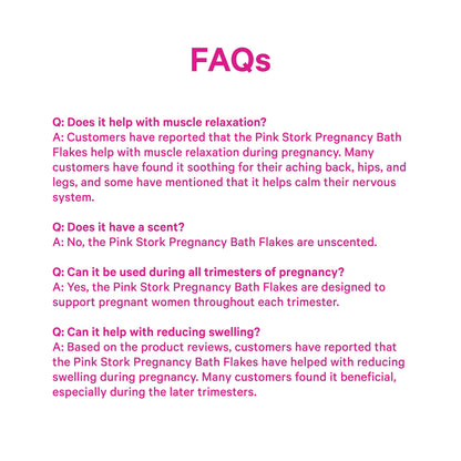 Usage illustration for Pink Stork bath soak