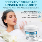 Trade Grade Epsom Salt resealable lid opening view