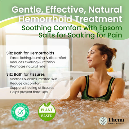 Natural herbal bath soak for new mothers