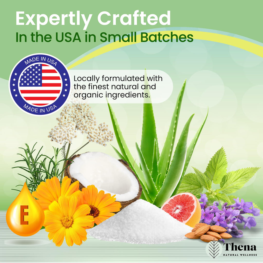 Thena Organic Sitz Bath Soak seal and quality assurance view