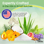 Thena Organic Sitz Bath Soak seal and quality assurance view