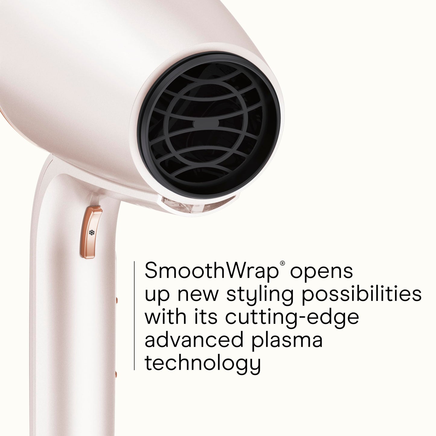 Imported Conair InfinitiPRO hair dryer with the snap on precision concentrator nozzle attached