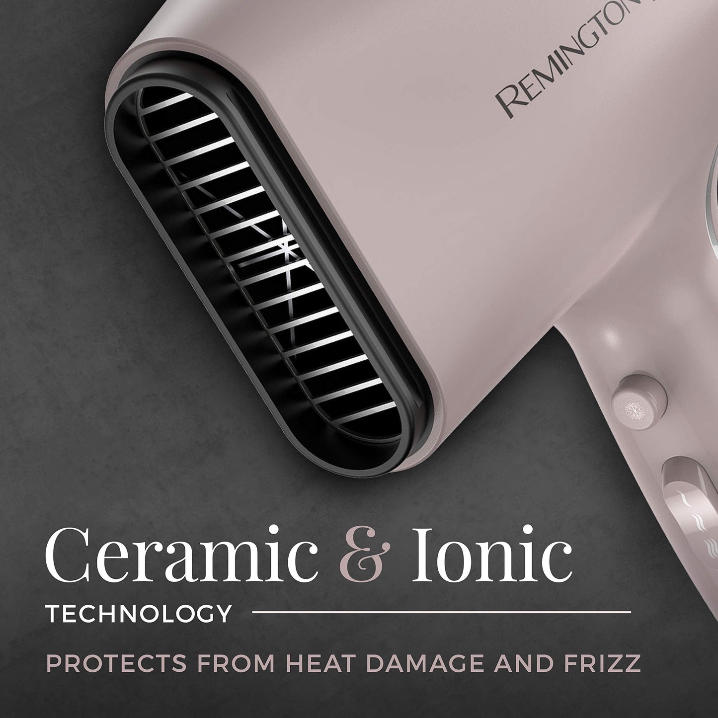 Remington Pro Wet2style hair dryer diffuser attachment ideal for enhancing wavy and curly hair.