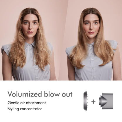 Dyson Supersonic digital motor V9 hair dryer handle and controls