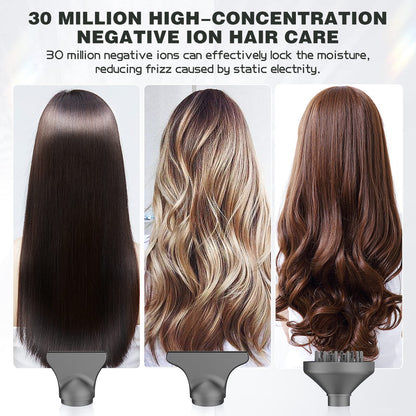 Slopehill negative ion blow dryer highlighting the compact ergonomic body designed for home use and travel.