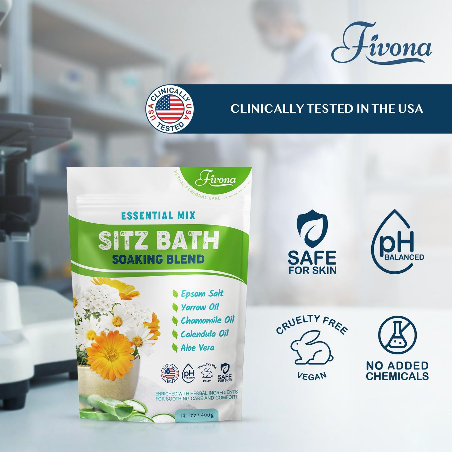 Fivona postpartum care bath salt ingredients list