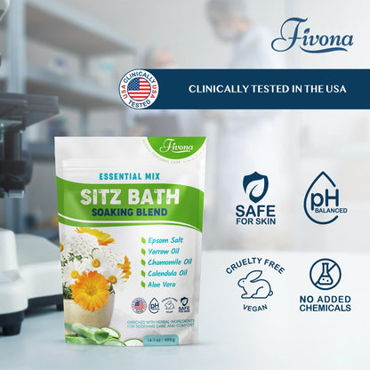 Fivona postpartum care bath salt ingredients list