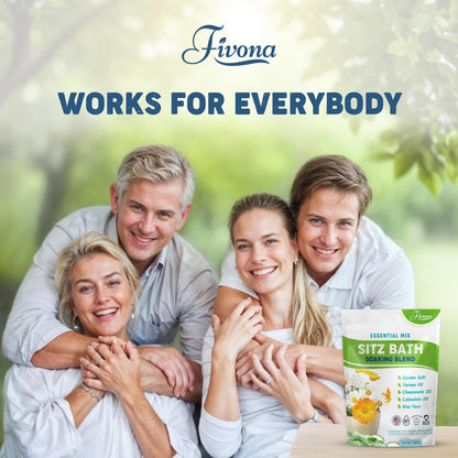 Fivona sitz bath salt blend for Bartholin cyst relief