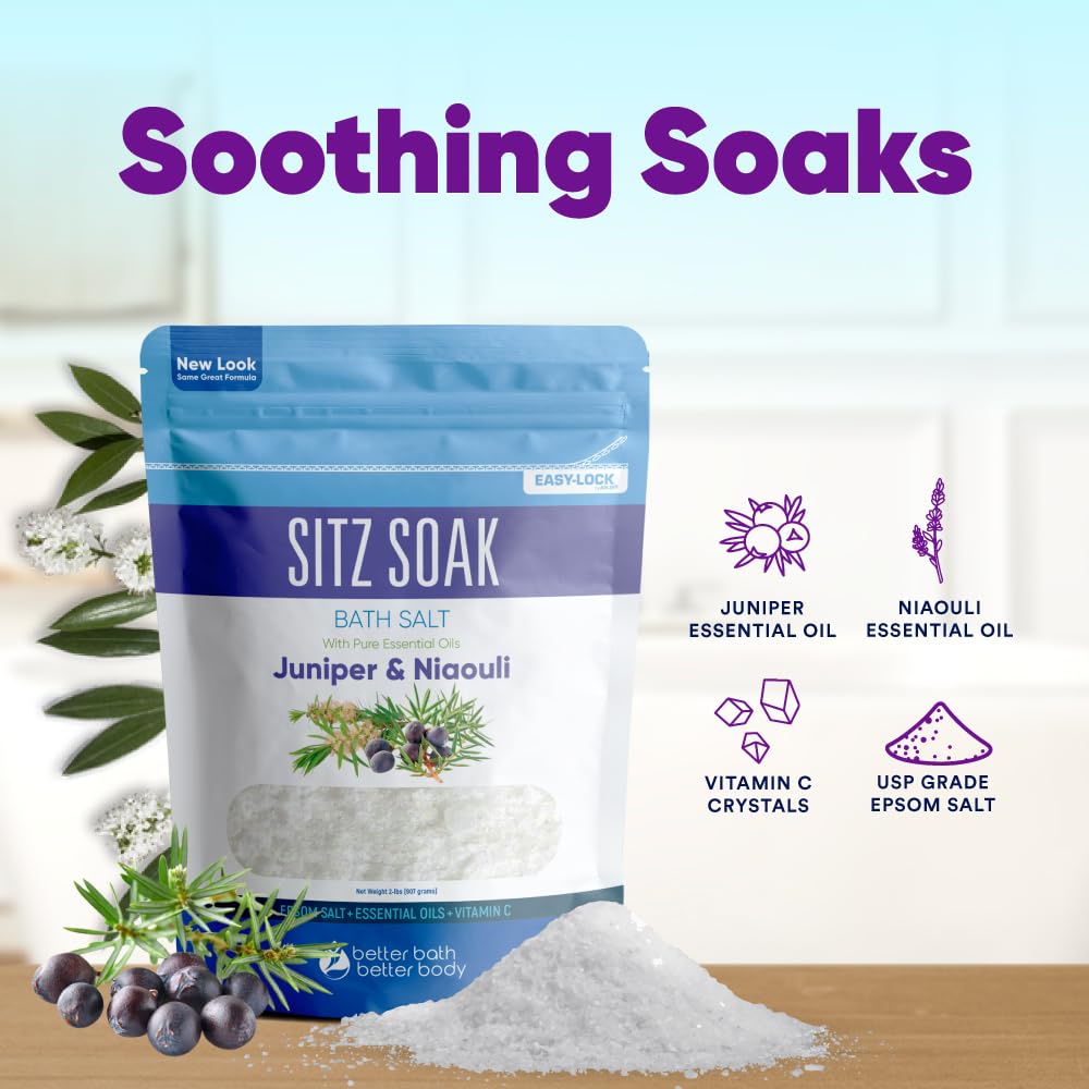 Detailed ingredient label of Better Bath Better Body soak