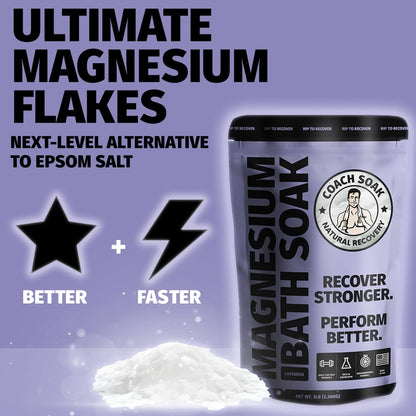 Coach Soak magnesium flakes packaging details