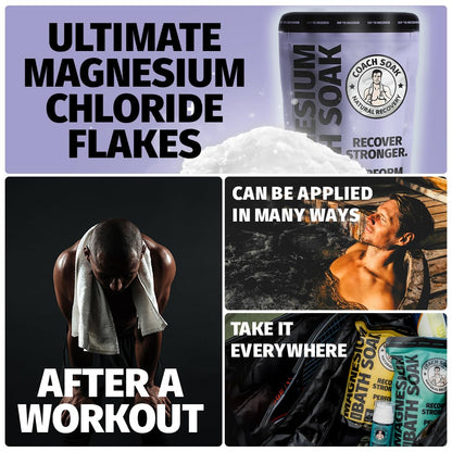 Coach Soak 3 pound bag for post workout muscle relief