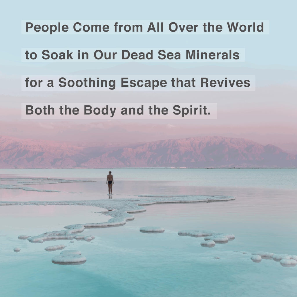 One With Nature Dead Sea salt ingredients label showing 100% purity