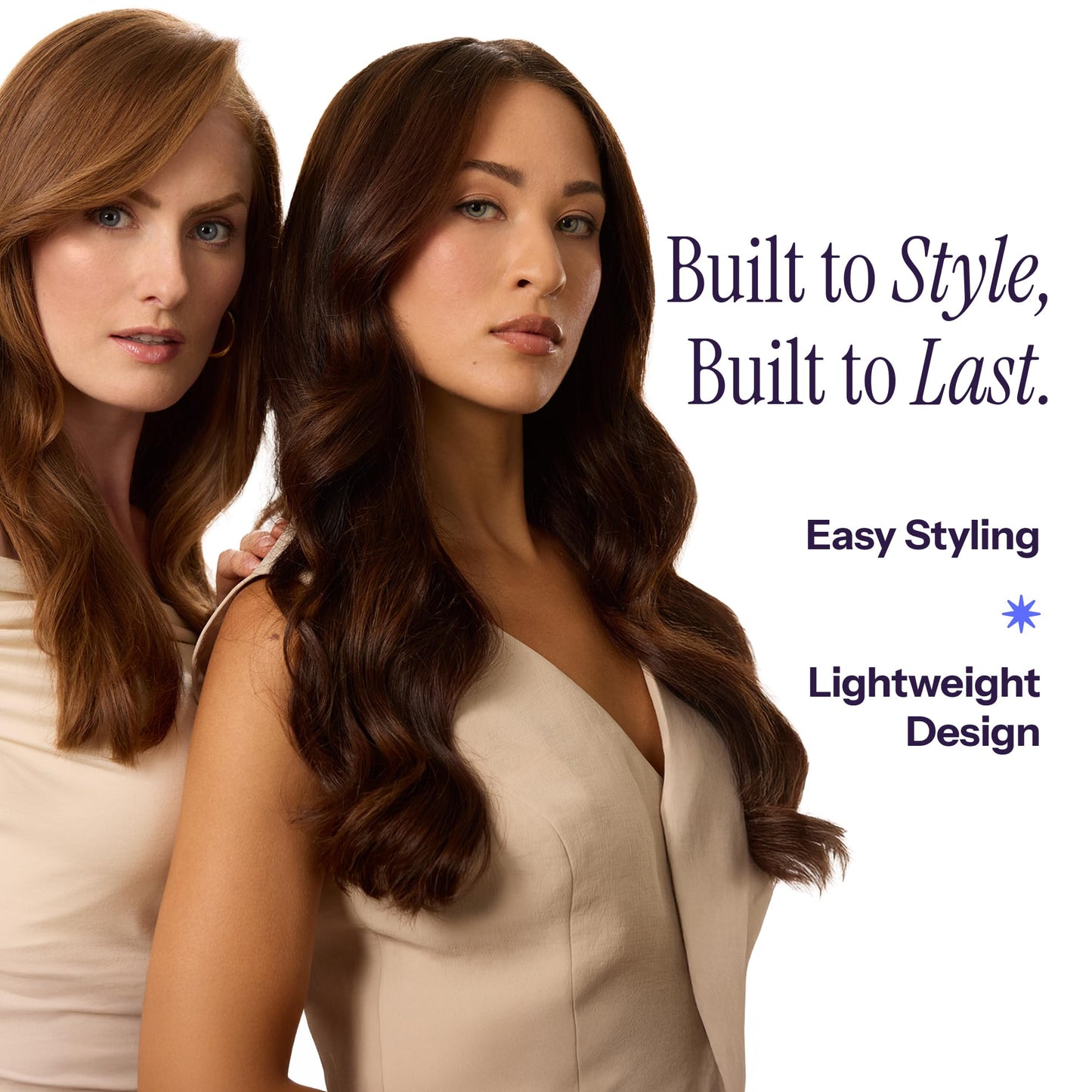 HOT TOOLS professional rainbow blow dryer angled view highlighting the lightweight motor design