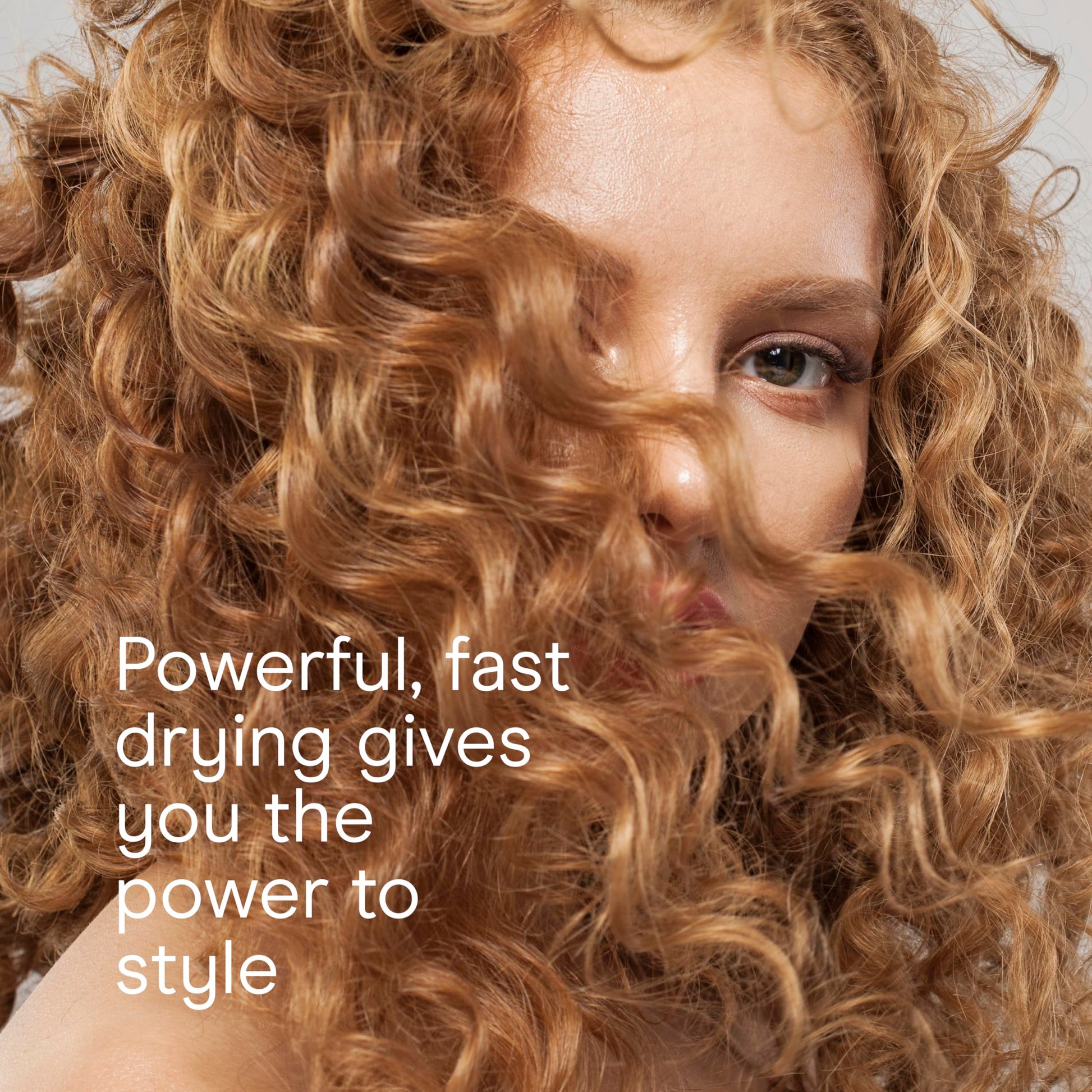 Conair InfinitiPRO diffuser styling dryer packaging box displaying full features for wavy and curly hair types