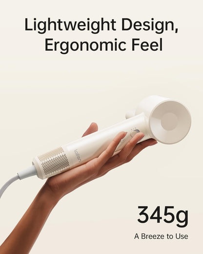 Laifen SE Lite hair dryer controls and LED ring indicator