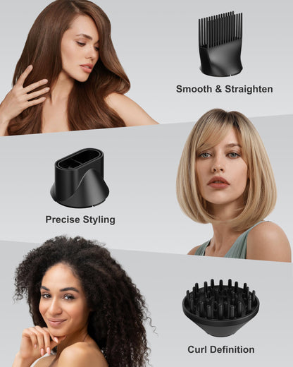 Foldable handle design of Annlary ionic hair dryer