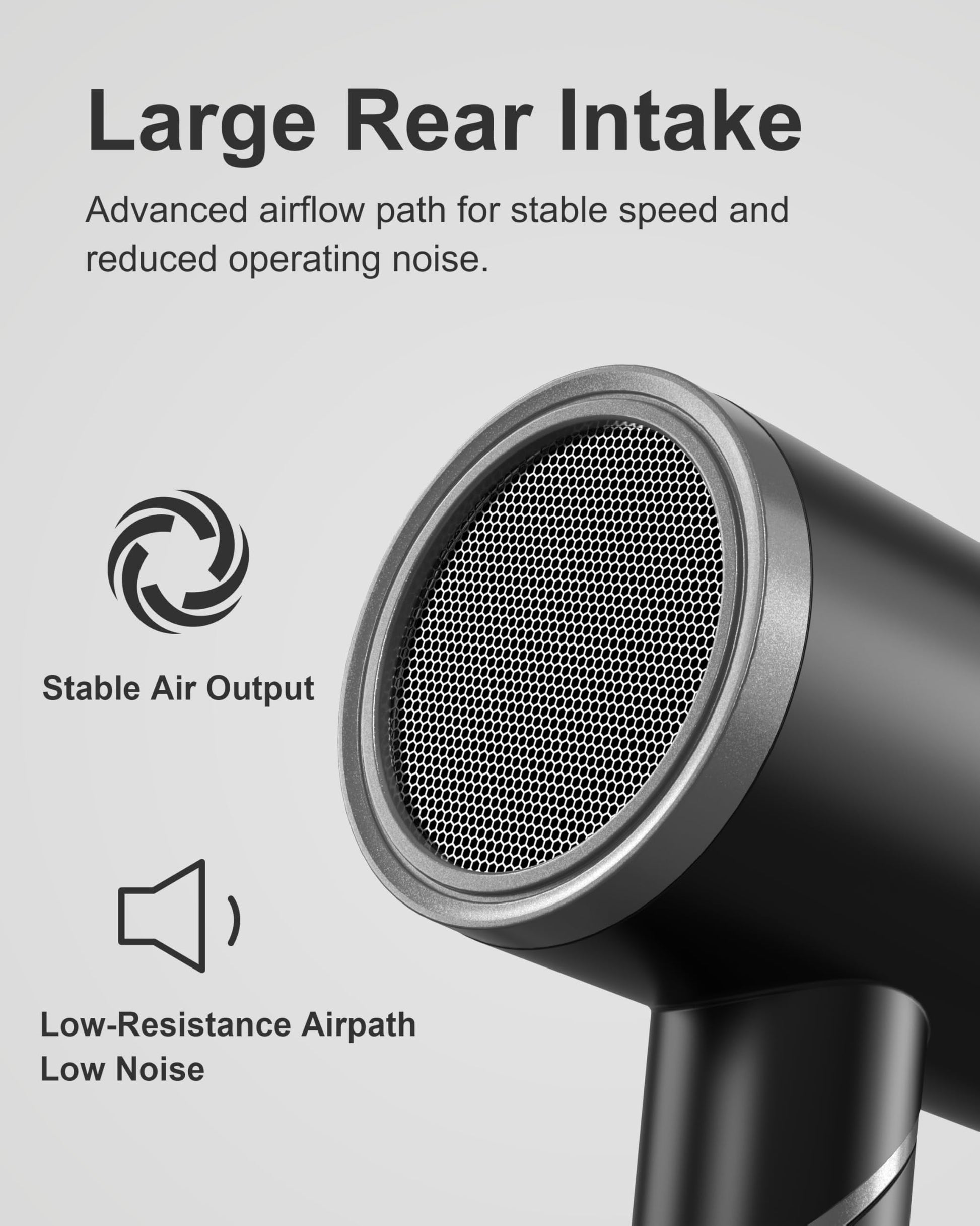 Professional salon grade Annlary ionic blow dryer
