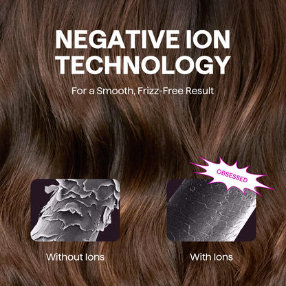 Wavytalk anti frizz blow dryer dual inlet air duct close up