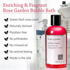 Nabila K Rose Garden Bubble Bath lifestyle spa setting