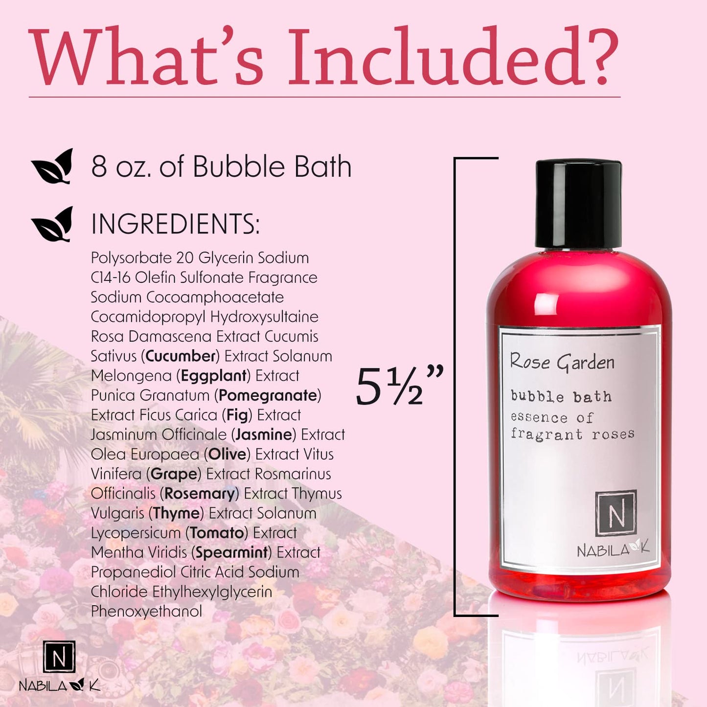 Authentic USA imported Nabila K skincare product on bathroom shelf