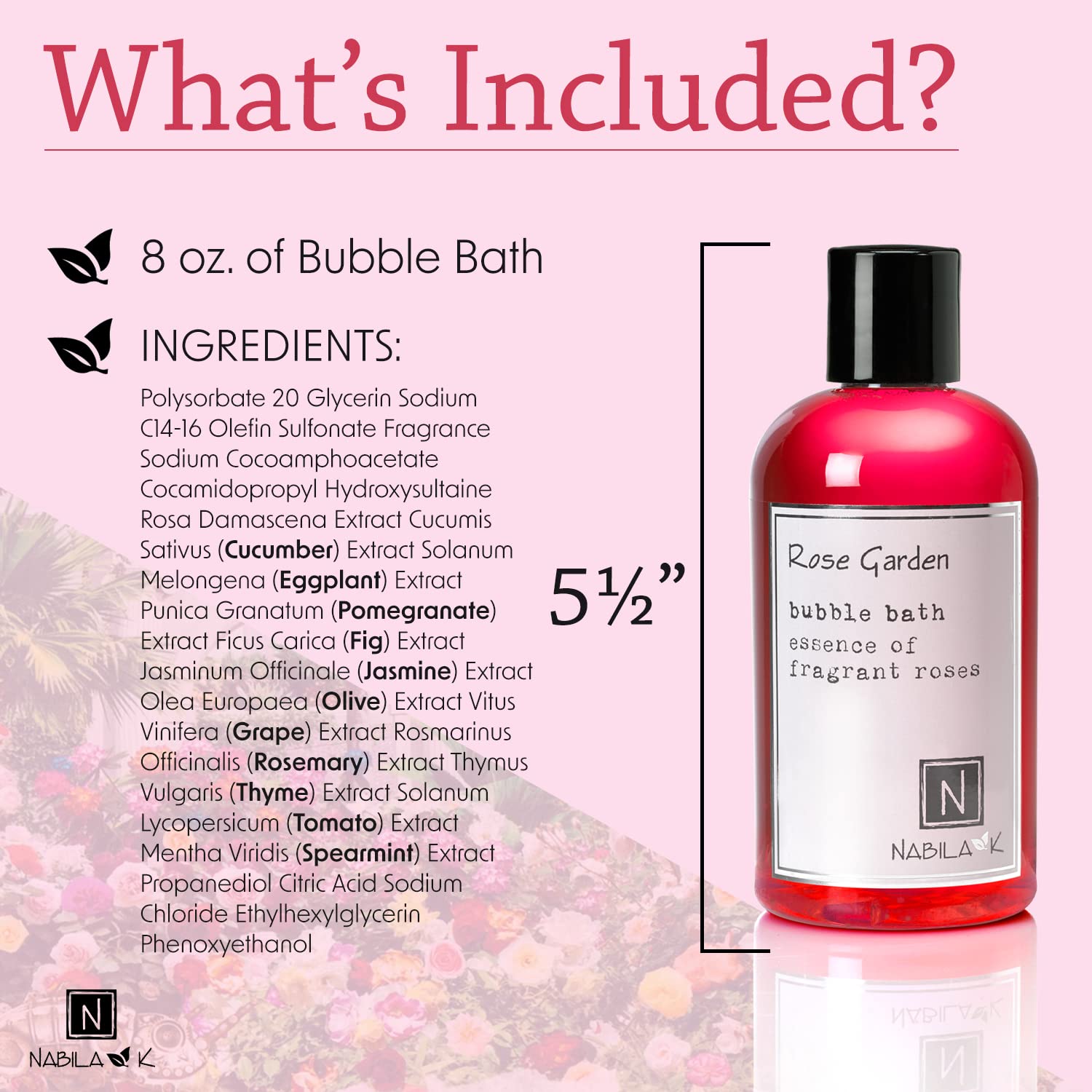 Authentic USA imported Nabila K skincare product on bathroom shelf