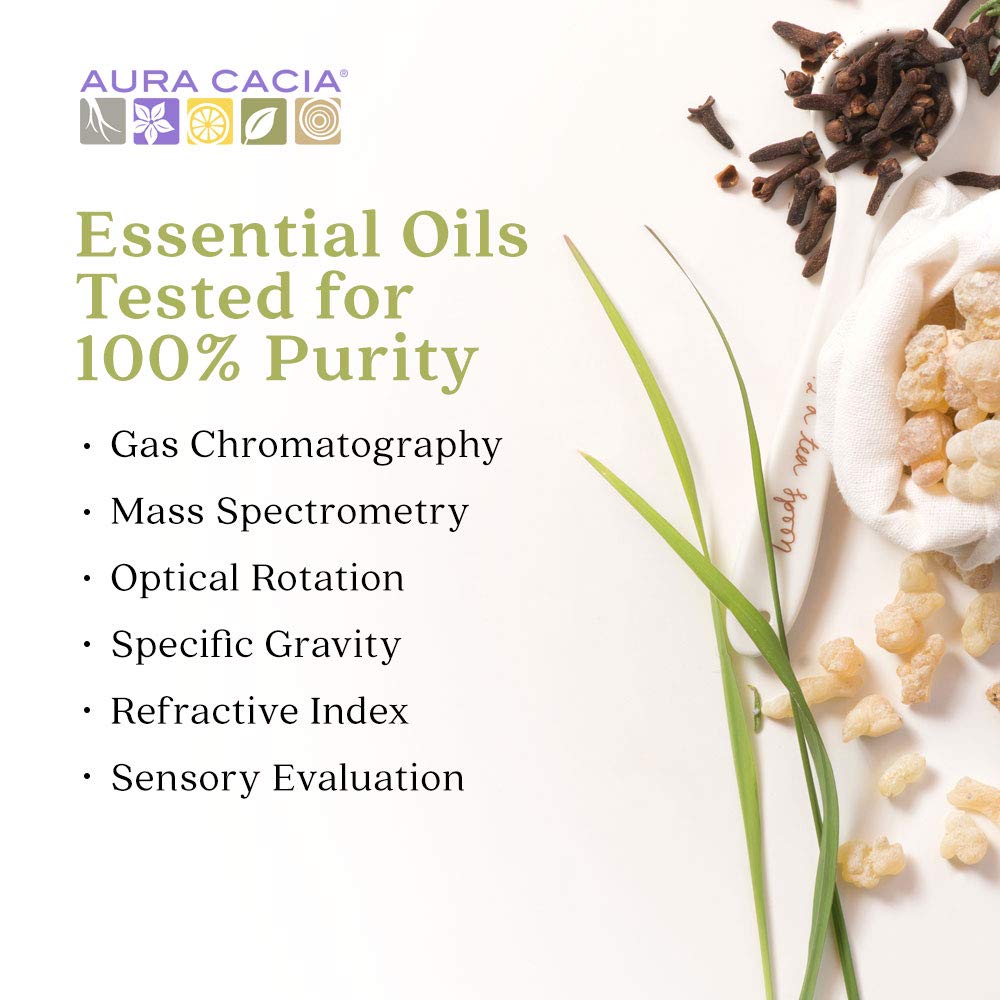Aura Cacia Relaxing Lavender Bubble Bath bottle on a bathroom shelf