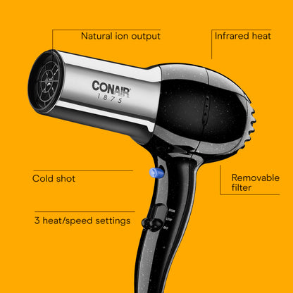 Conair ionic blow dryer with concentrator nozzle attachment